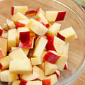 diced apple