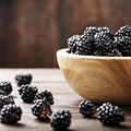 fresh blackberries