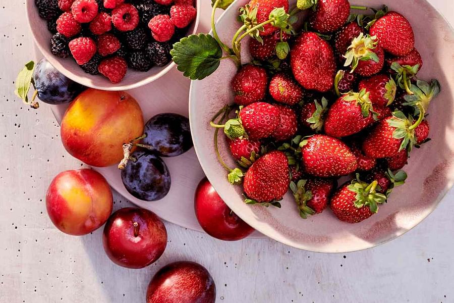 seasonal fresh berries