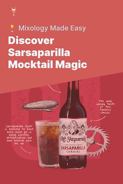 Discover Sarsaparilla Mocktail Magic - 🍹 Mixology Made Easy