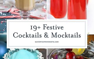 What are some popular non-alcoholic holiday drink recipes?